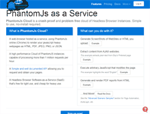Tablet Screenshot of phantomjscloud.com